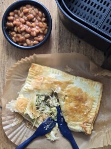 Air Fryer Chicken & Leek Bakes