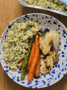 Air Fryer Coriander & Lime Rice