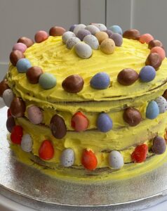 Air Fryer Easter Cake