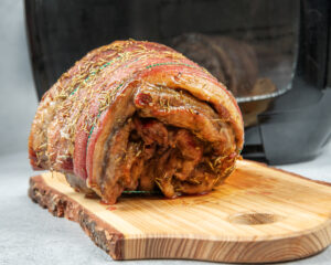 Air Fryer Oven Rotisserie Lamb