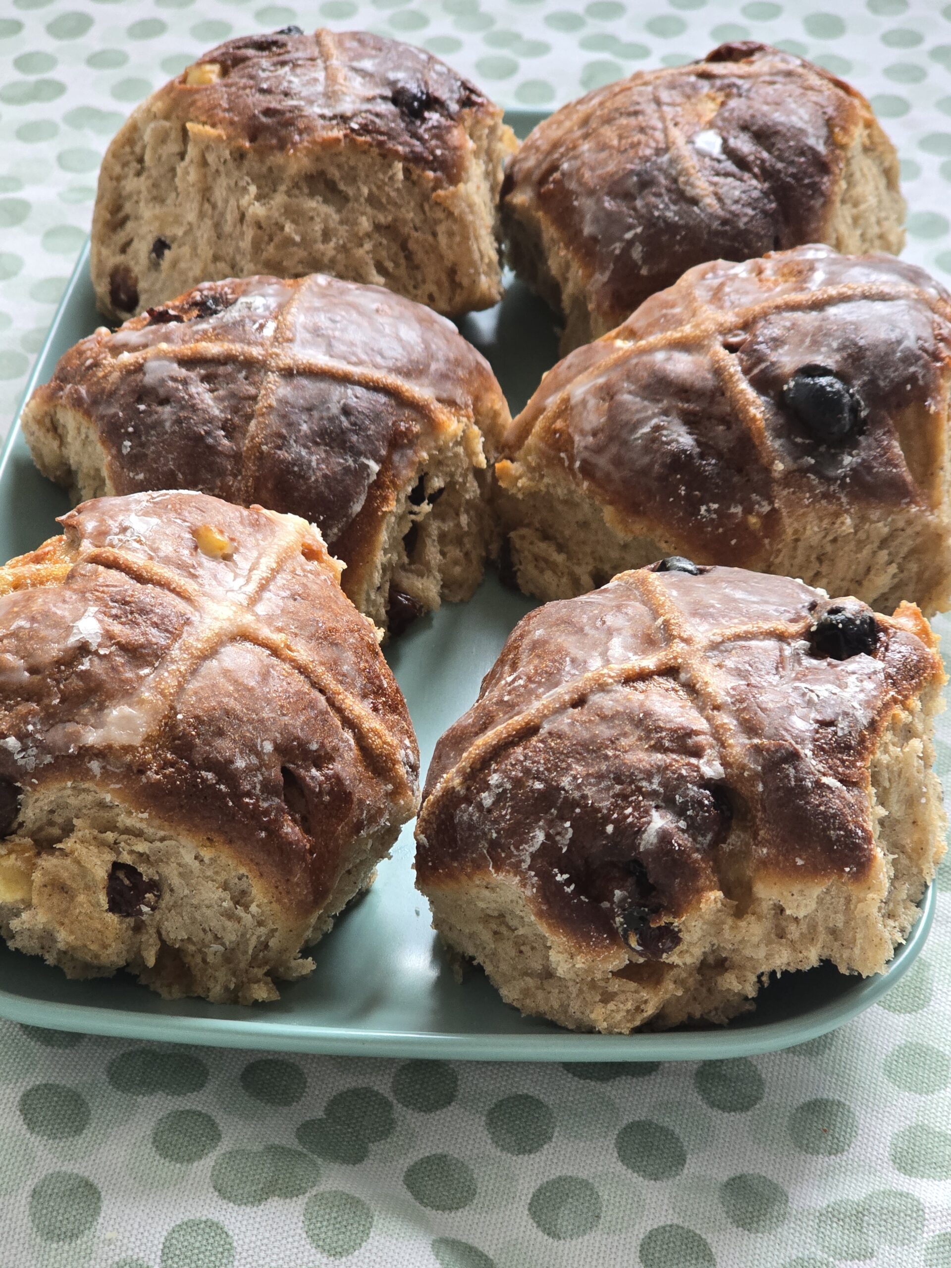 Ninja Foodi Steam Bread Hot Cross Buns