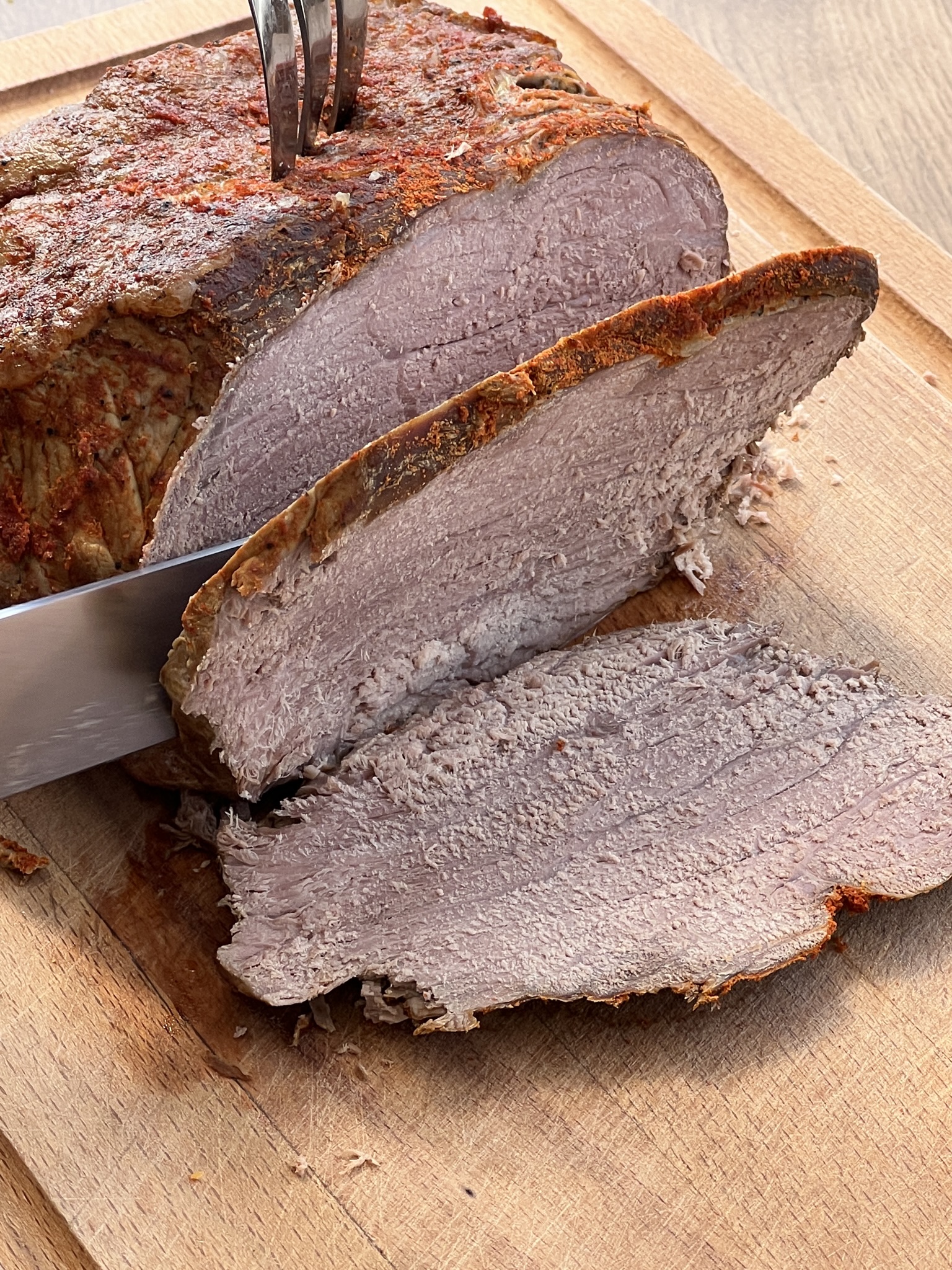 Slow Cooker Tri Tip With Mustard Sauce