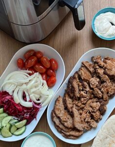 Air Fryer Doner Kebab