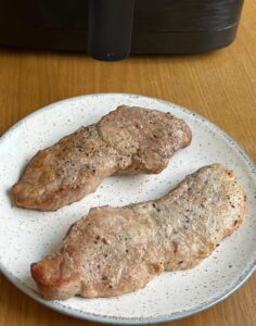 air fryer pork steak