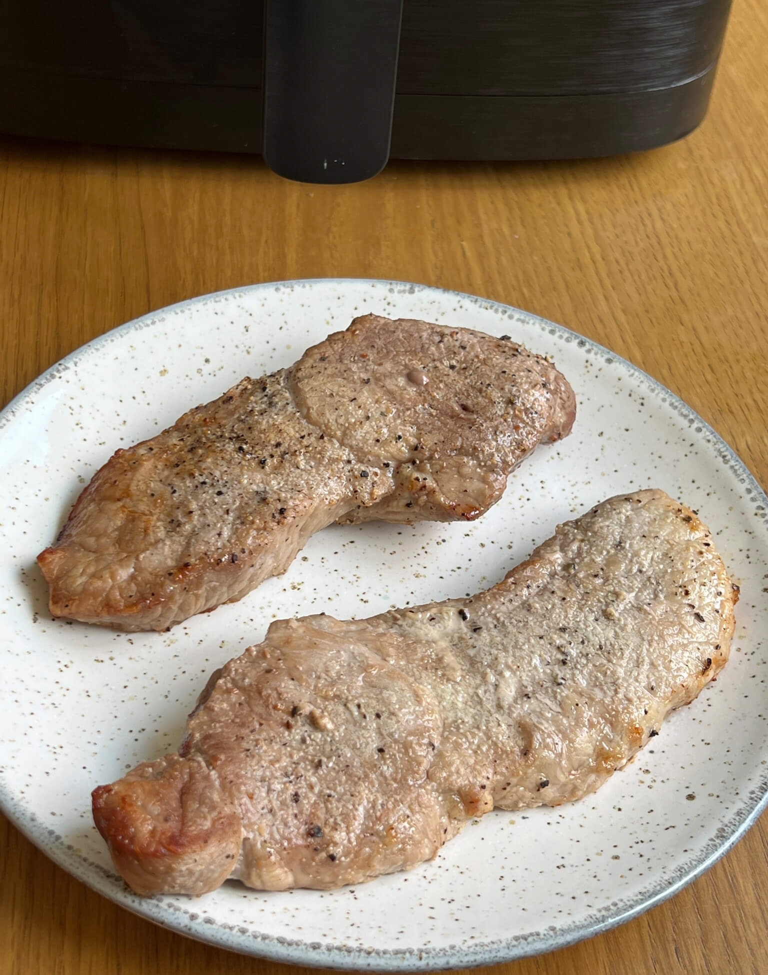 air fryer pork steak