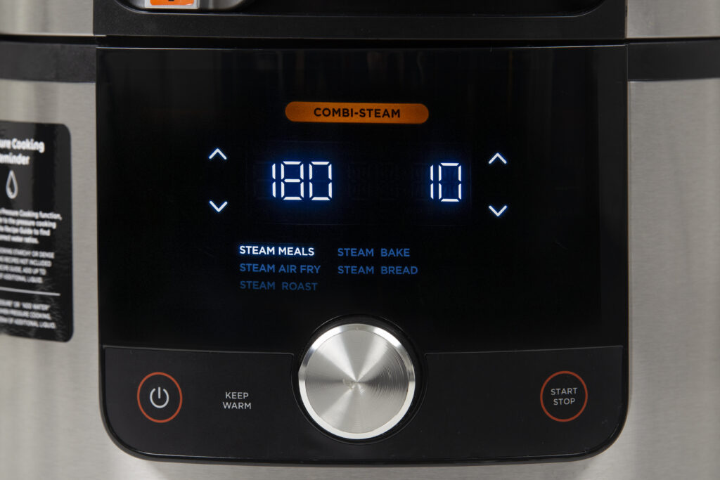 combi steam with steam meals and steam air fry