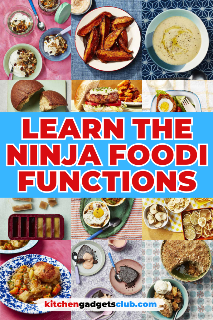 learn the ninja foodi functions