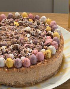 Mini Egg Cheesecake