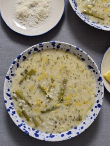 pressure cooker asparagus risotto