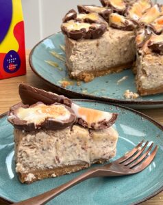 pressure cooker creme egg cheesecake