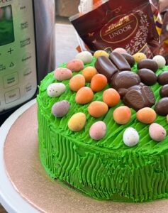 pressure cooker easter chocolate cake