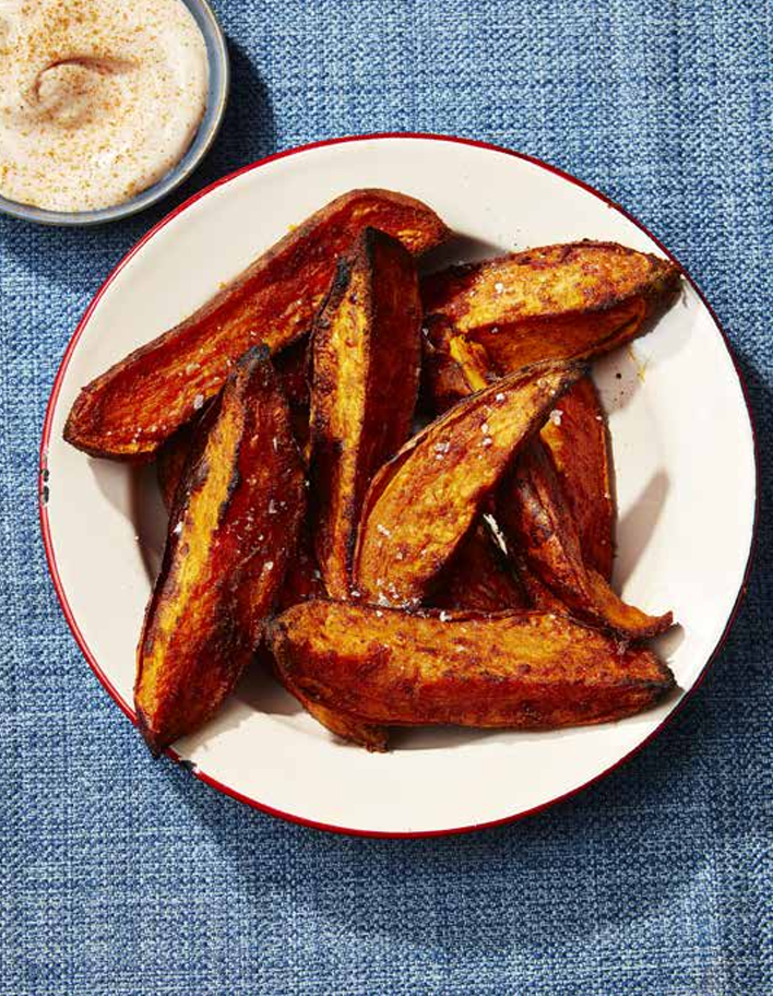 sweet potato wedges