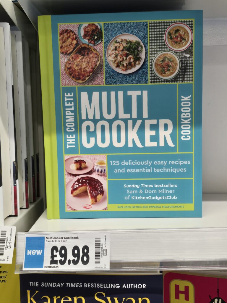 the complete multicooker cookbook asda