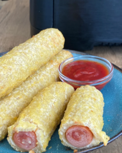 Air Fryer Frozen Corn Dogs