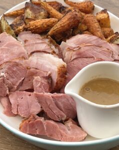 Air-Fryer-Gammon-Joint-Dinner