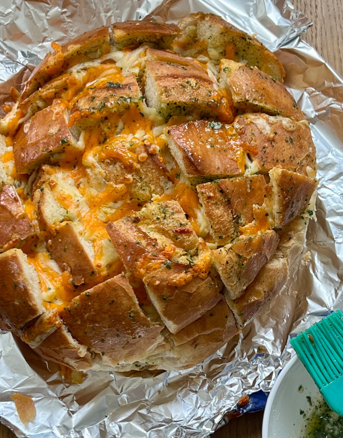 Air-Fryer-Garlic-Crack-Bread