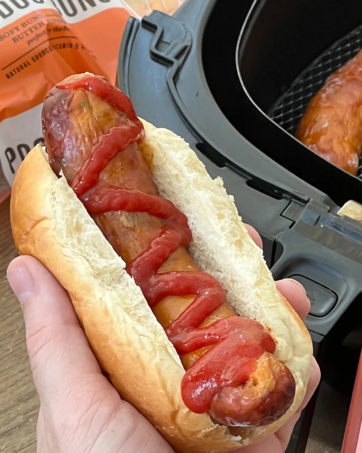 Frozen Hot Dog In Air Fryer
