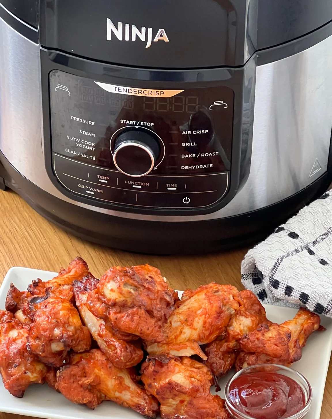 Ninja Foodi Frozen Chicken Wings