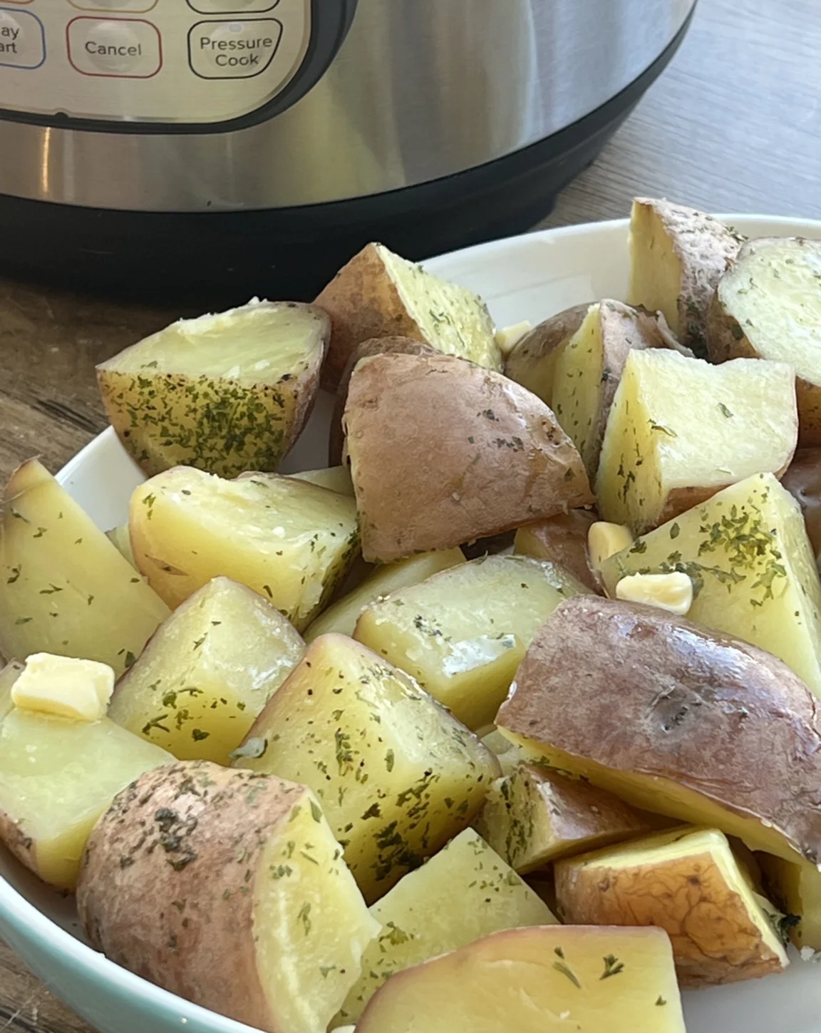 Pressure Cooker Red Potatoes