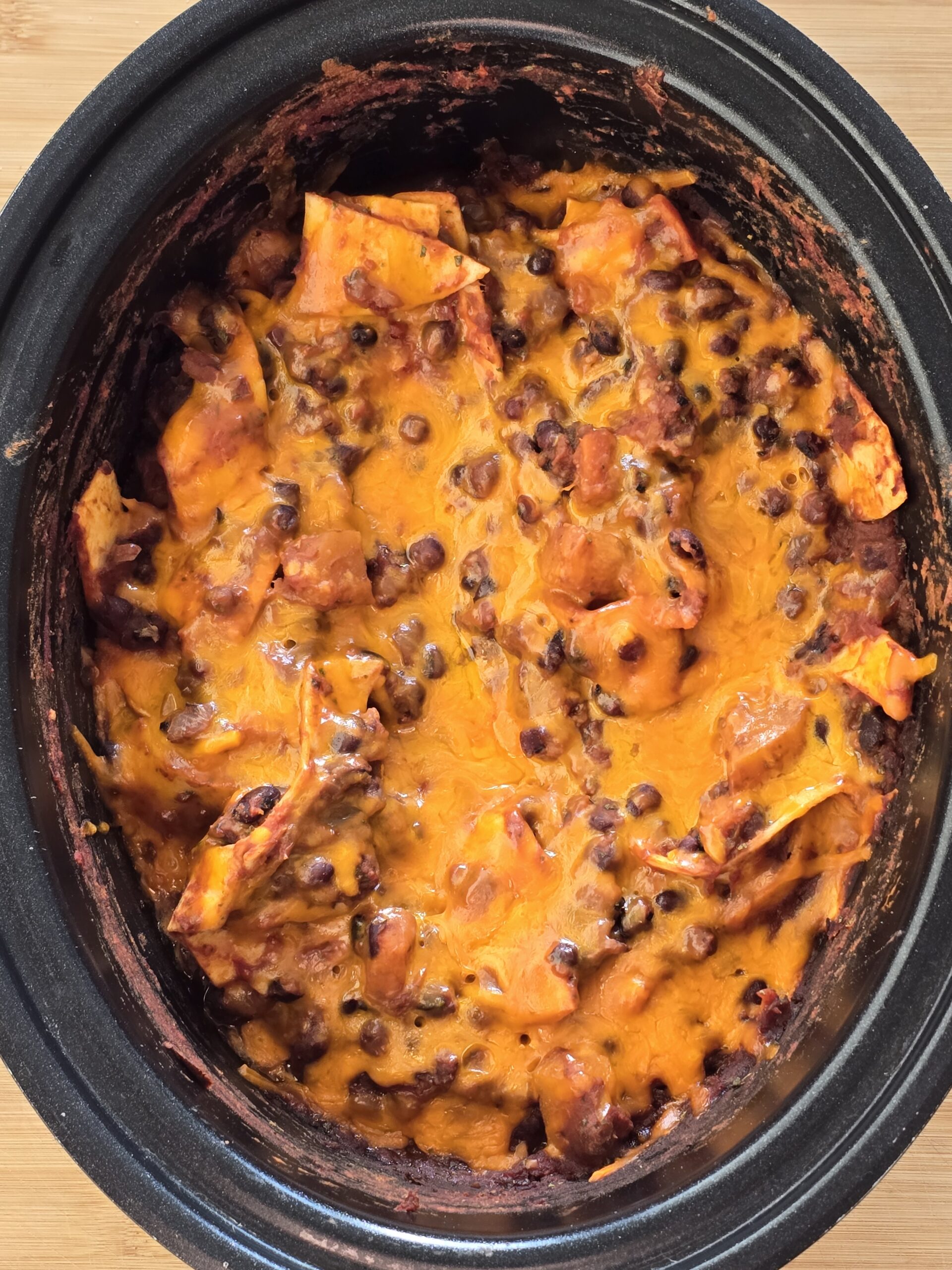 Slow Cooker Vegetarian Enchiladas