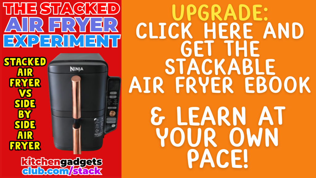click here and get air fryer stack experiment