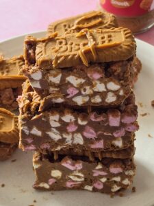 Air Fryer Biscoff Rocky Road