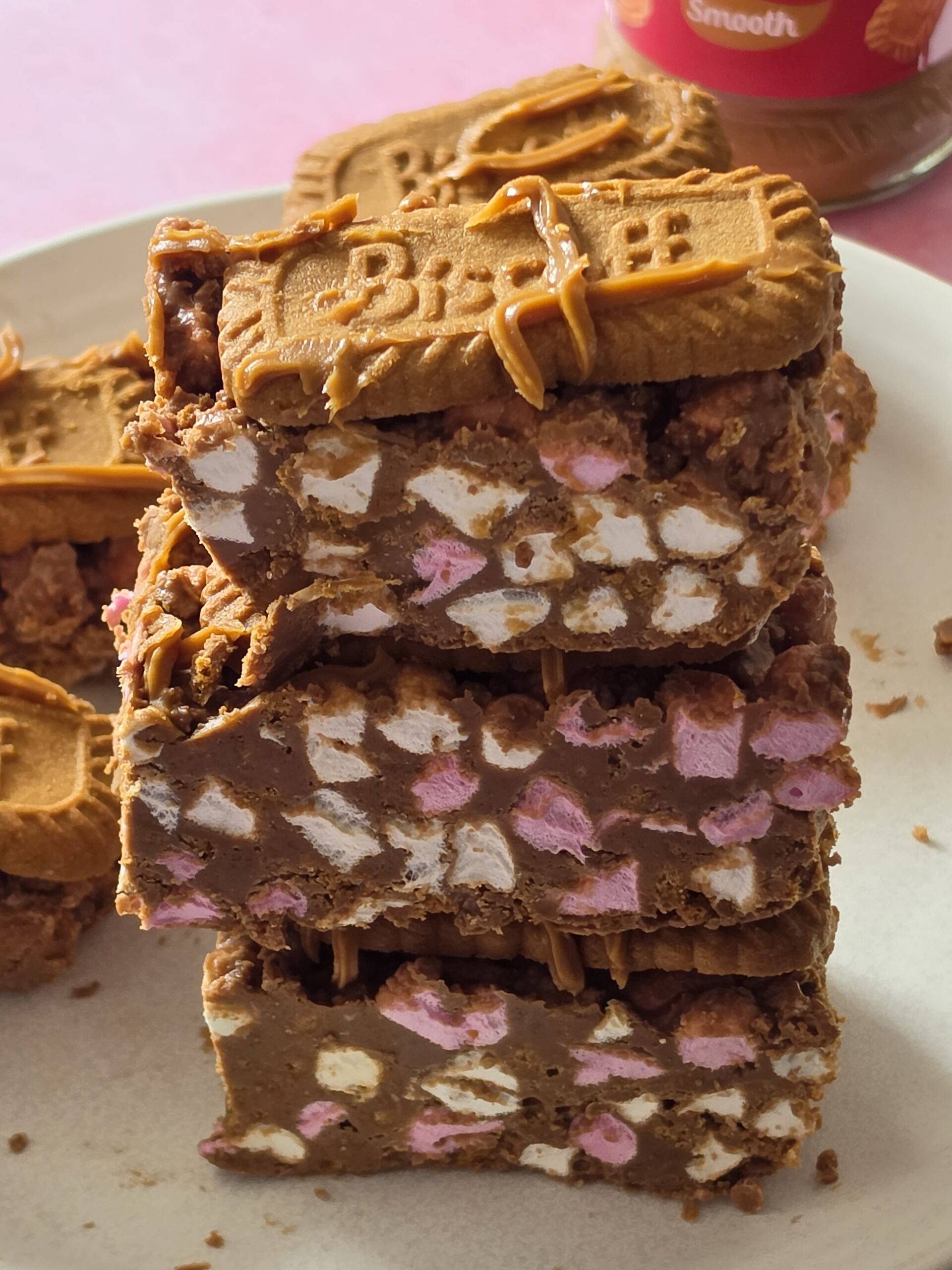 Air Fryer Biscoff Rocky Road