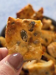 Air Fryer Cheese Crackers