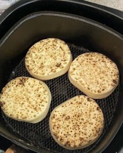 Air Fryer Crumpets