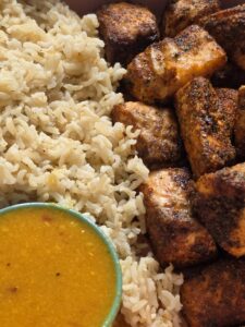 Air Fryer Salmon Bites