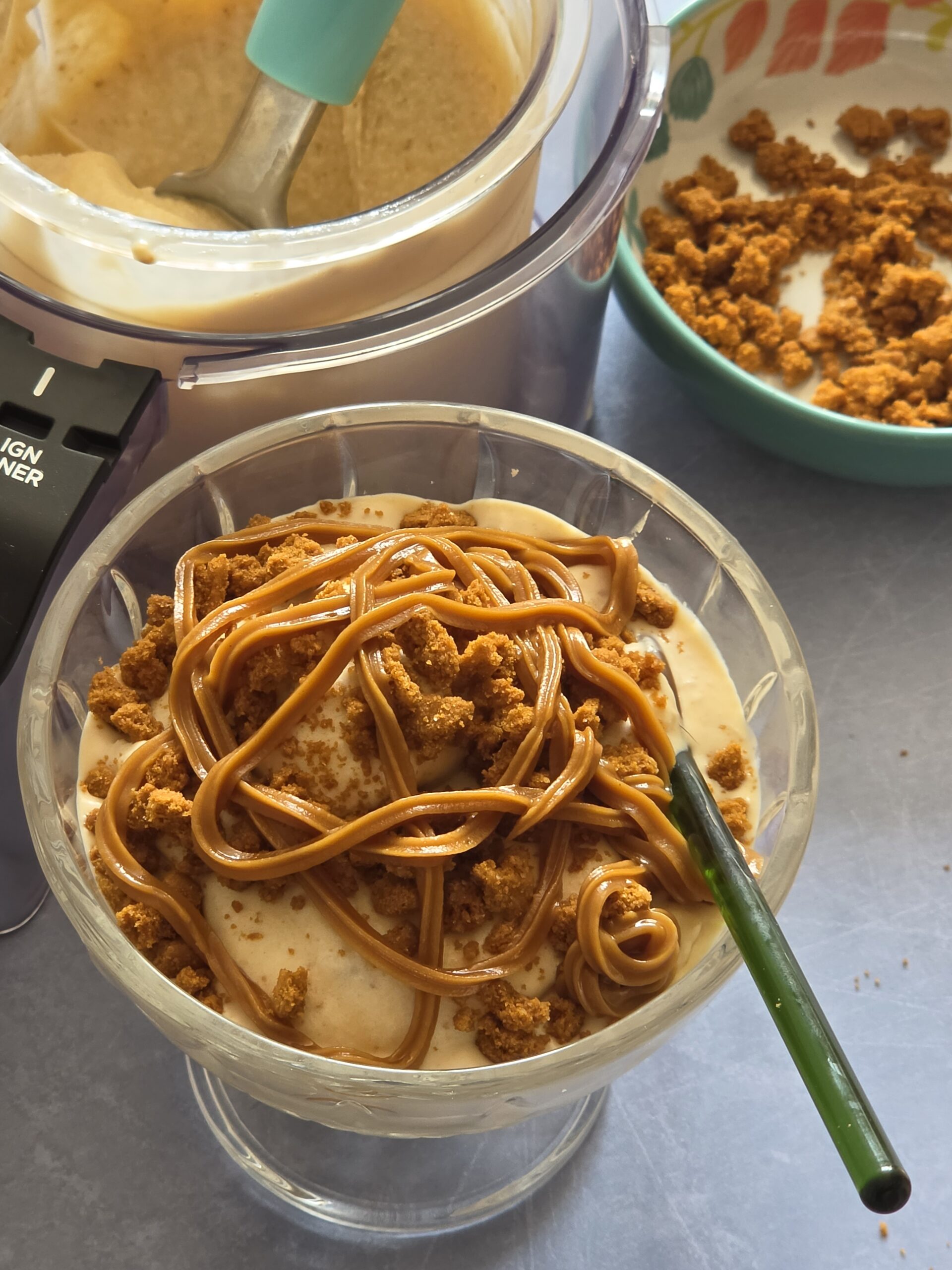 Ninja Creami Biscoff Ice Cream Recipe