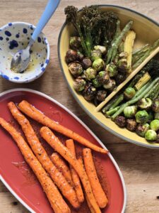 Ninja Double Stack Air Fryer Vegetables