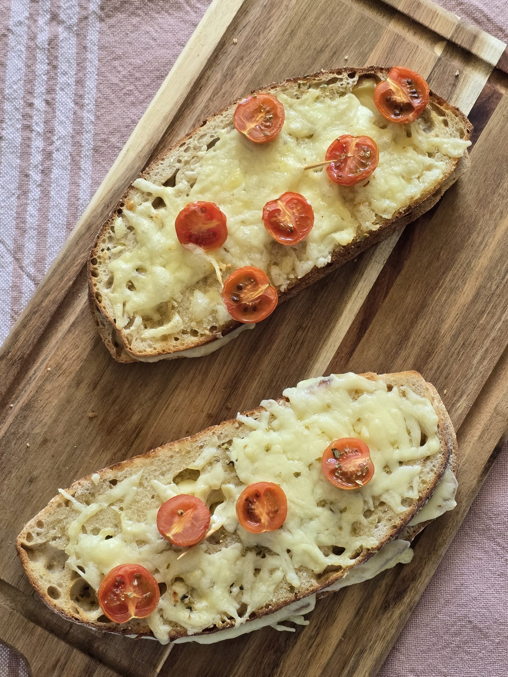 Ninja Stacked Sourdough Grilled Cheese