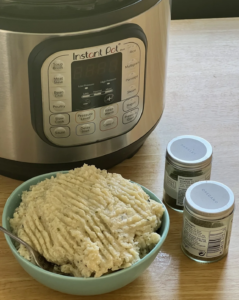 Pressure Cooker Mashed Cauliflower