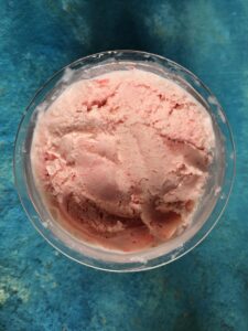 ninja creami strawberry ice cream