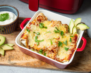Air Fryer Enchiladas