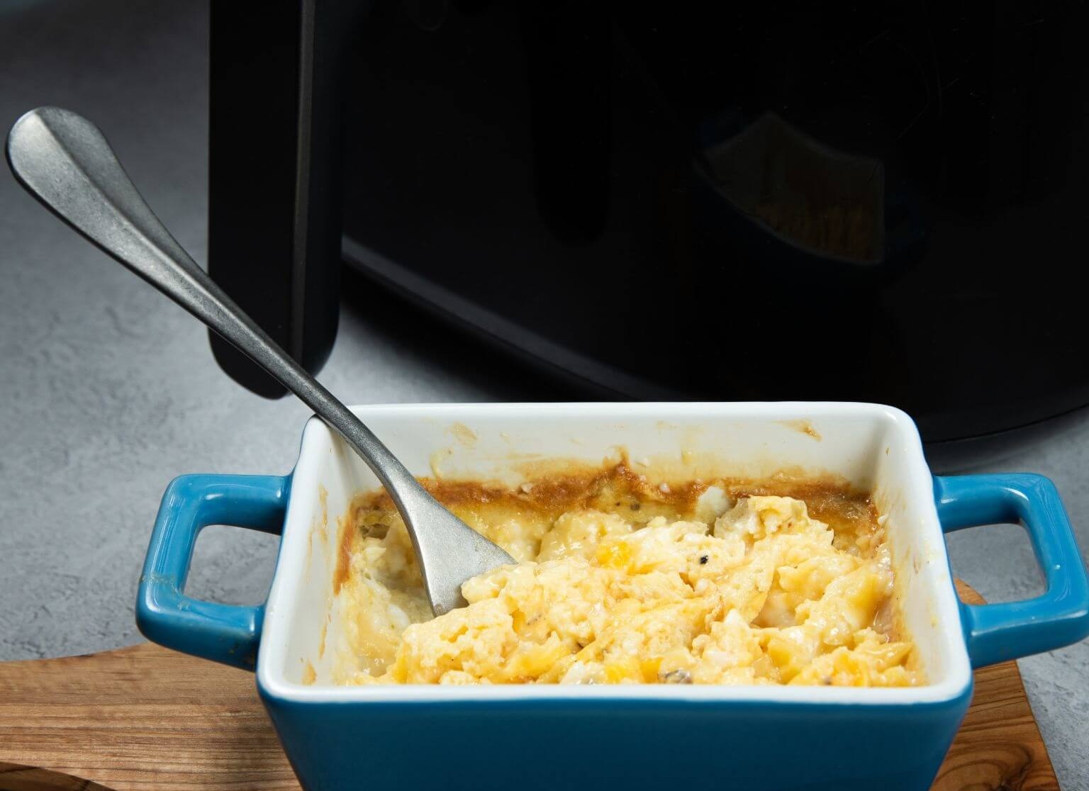 Air Fryer Scrambled Eggs