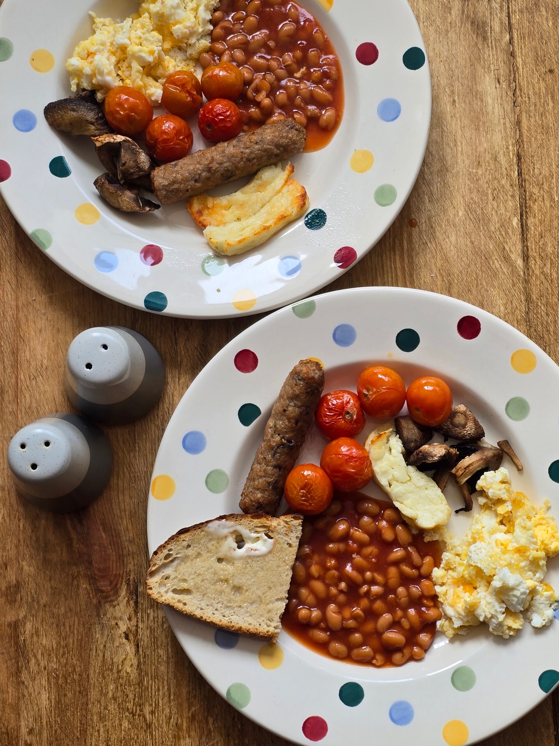 Air Fryer Vegetarian Breakfast