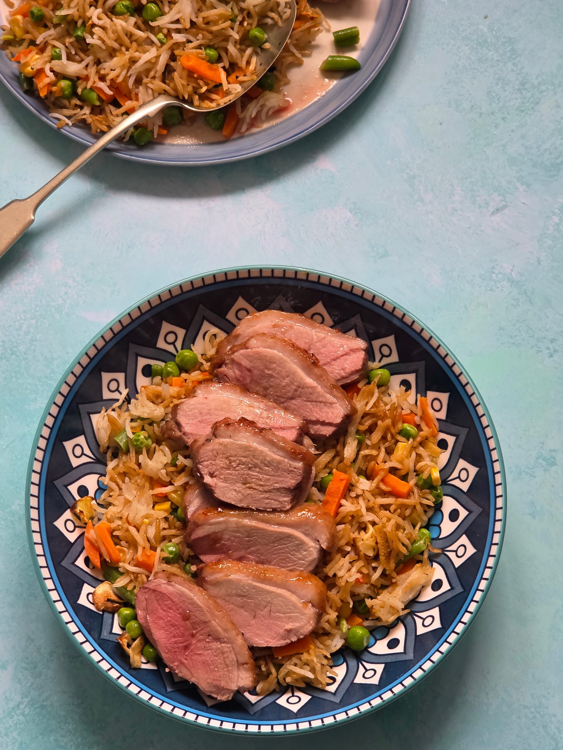 Air fryer Duck Fried Rice
