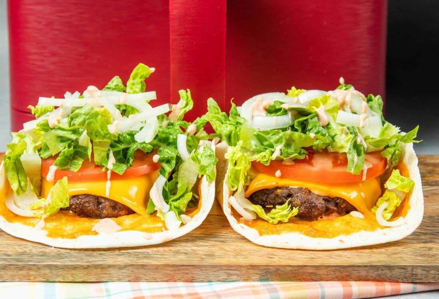 Big-Mac-Tacos-In-Air-Fryer
