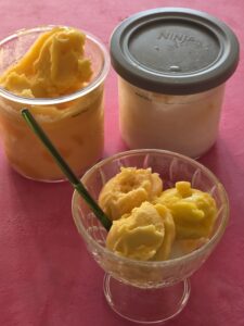 Ninja Creami Mango Sorbet