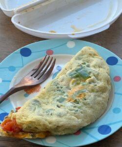 Omelette in Microwave