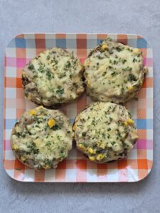 Air Fryer Tuna Melt Crumpets