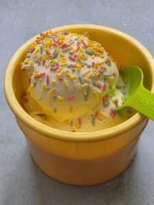 Ninja Creami Vanilla Frozen Yoghurt