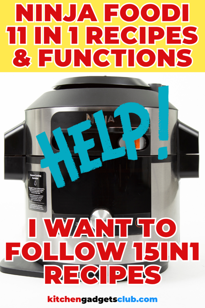 Ninja Foodi 11 In 1 Recipes & Functions