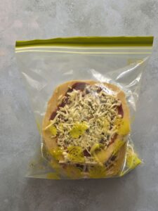 Air Fryer Make Ahead Freezer Pizzas