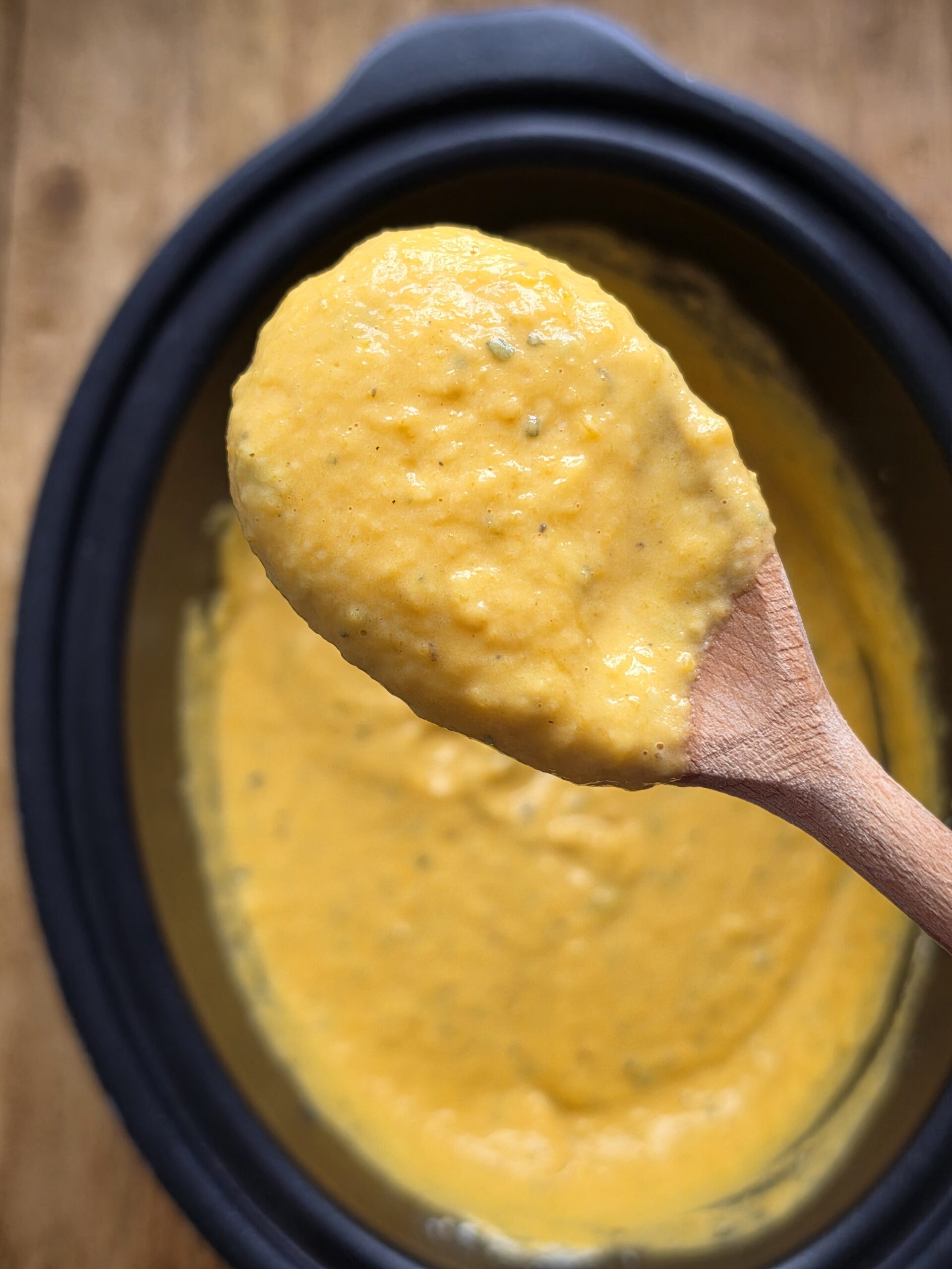 Slow Cooker Butternut Squash Cheese Sauce