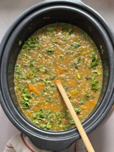 Slow Cooker Lentil Soup
