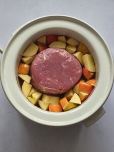 Slow Cooker Gammon In Apple Juice