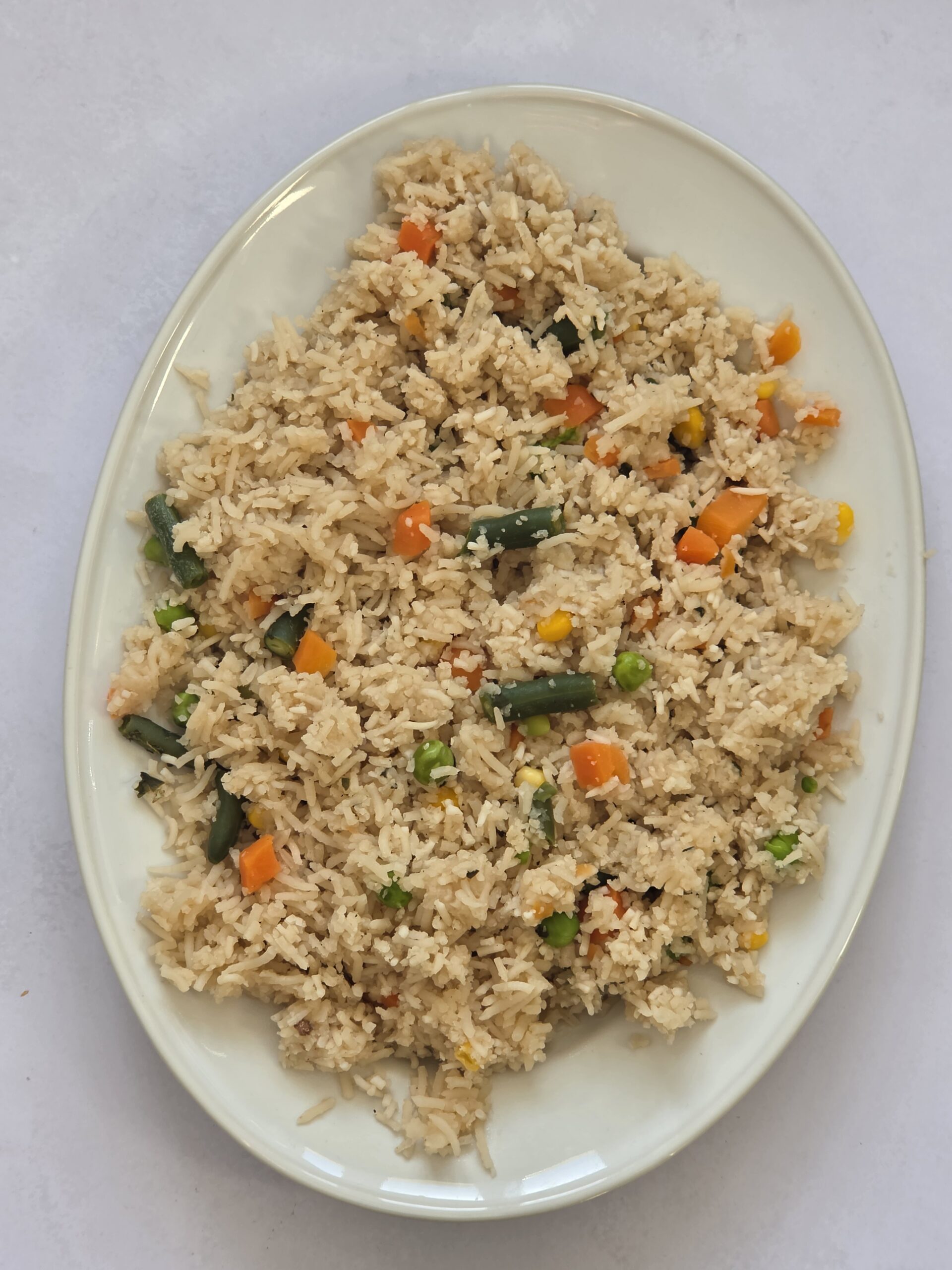 Slow Cooker Golden Vegetable Rice